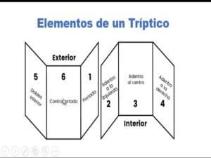 Partes De Un Triptico Educativo Actualizado Noviembre