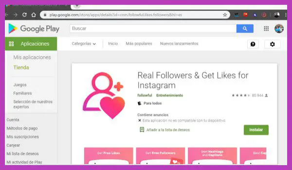 App para ganar seguidores en instagram gratis