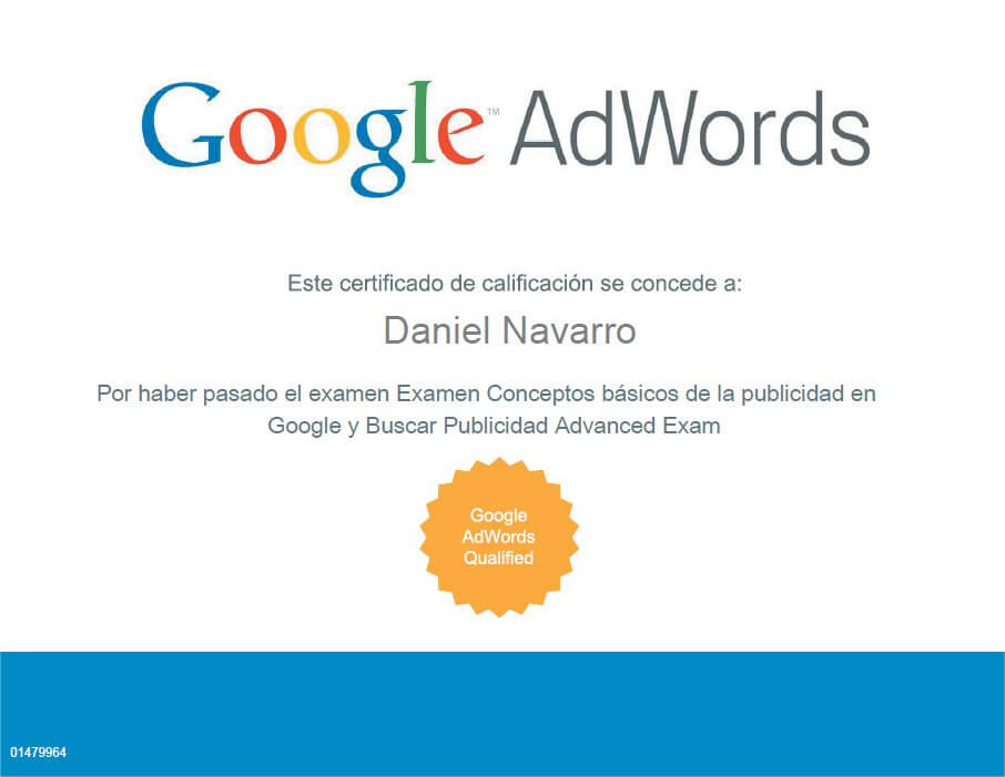 Certificacion de google ads