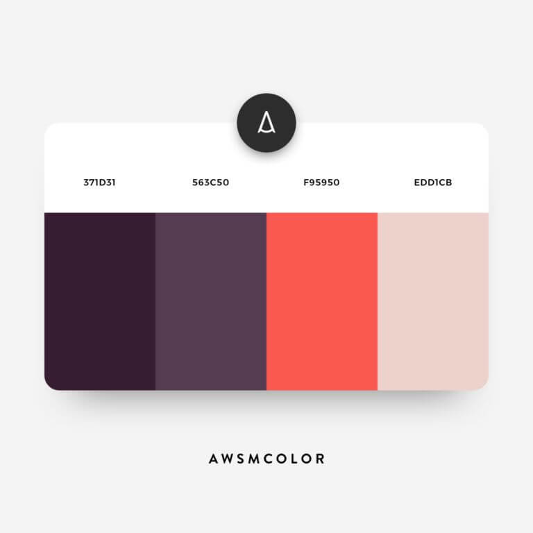 Color palettes for websites