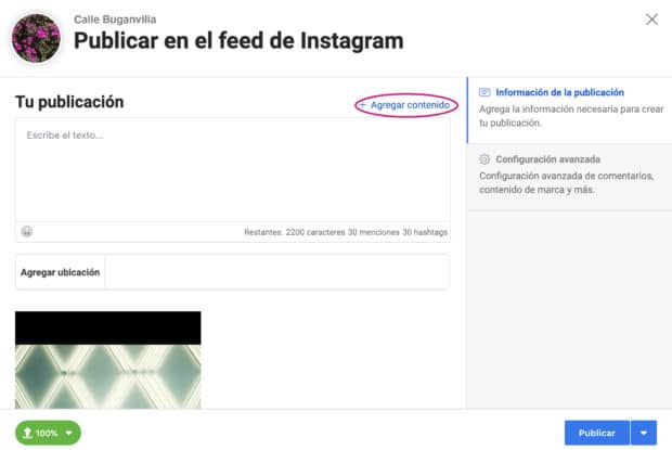 Como hacer publicaciones en instagram