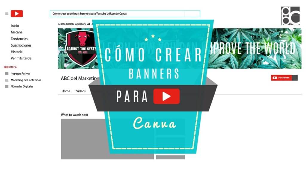 ¿cómo hacer un banner horizontal en canva?