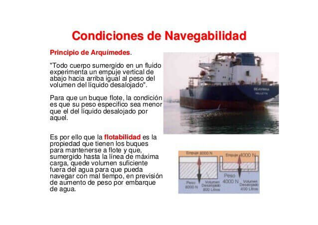 ¿cuál es el principio de navegabilidad?