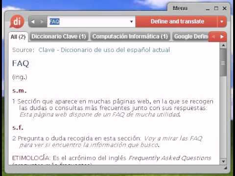 ¿cuál es el significado de faq?