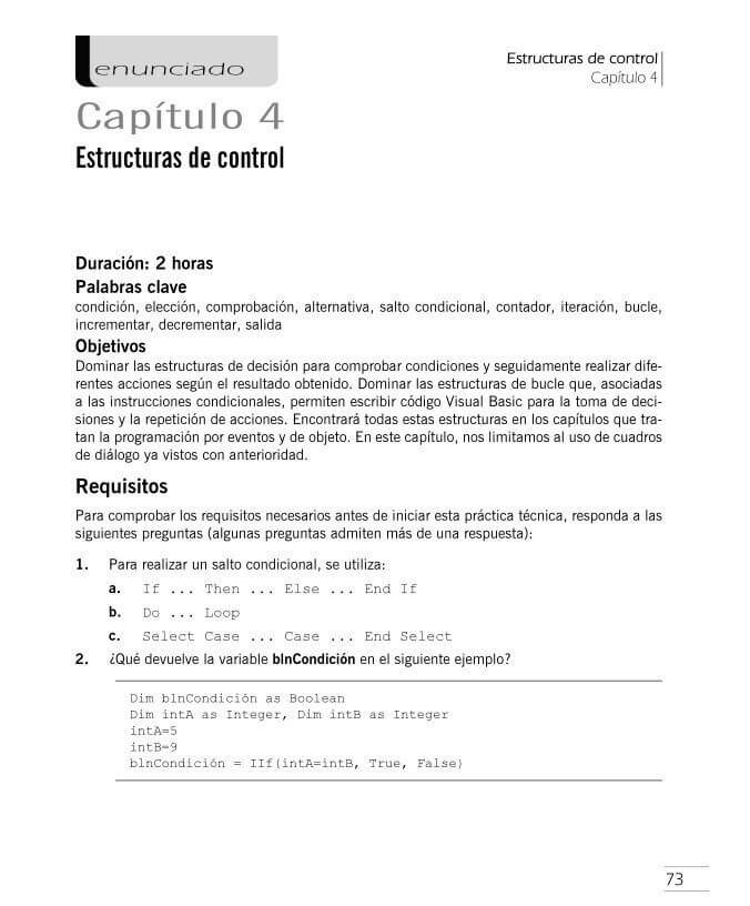 ¿cuáles son las 4 estructuras de la programación?