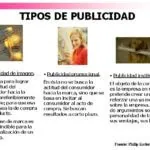 ¿cuáles son los 8 tipos de publicidad?