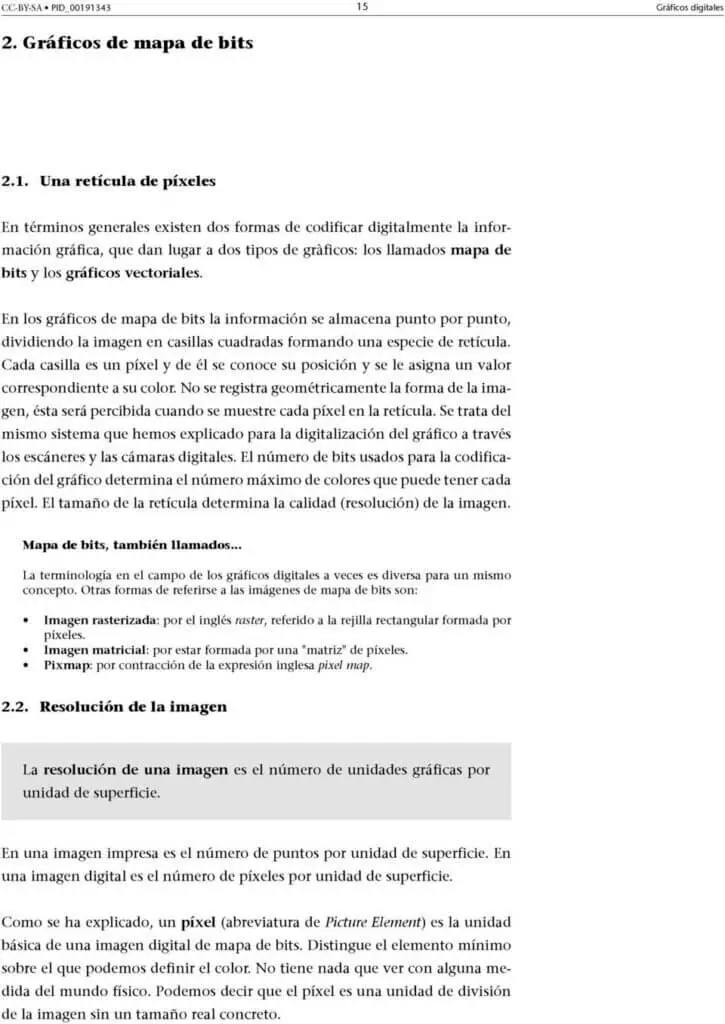 ¿cuáles son los dos tipos de graficos digitales?