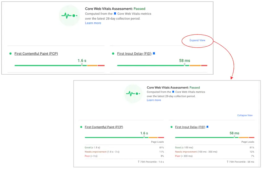 Google page speed insights