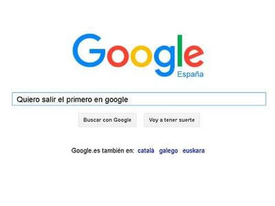 Hacer pagina web con google