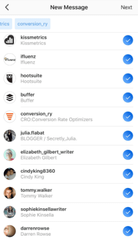 Nombres para grupos de instagram