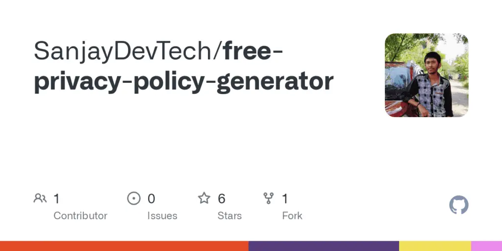 Privacy policy generator free