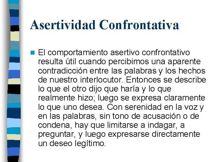 ¿qué es la asertividad y un ejemplo?