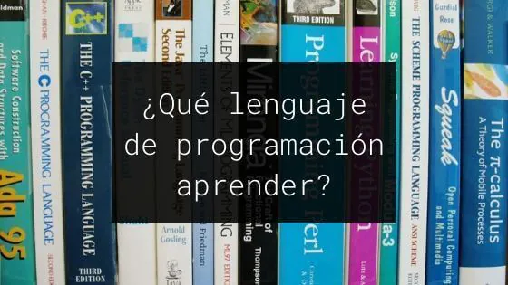 ¿qué es la programación?