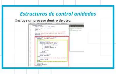 ¿qué tipos de estructuras de control existen?