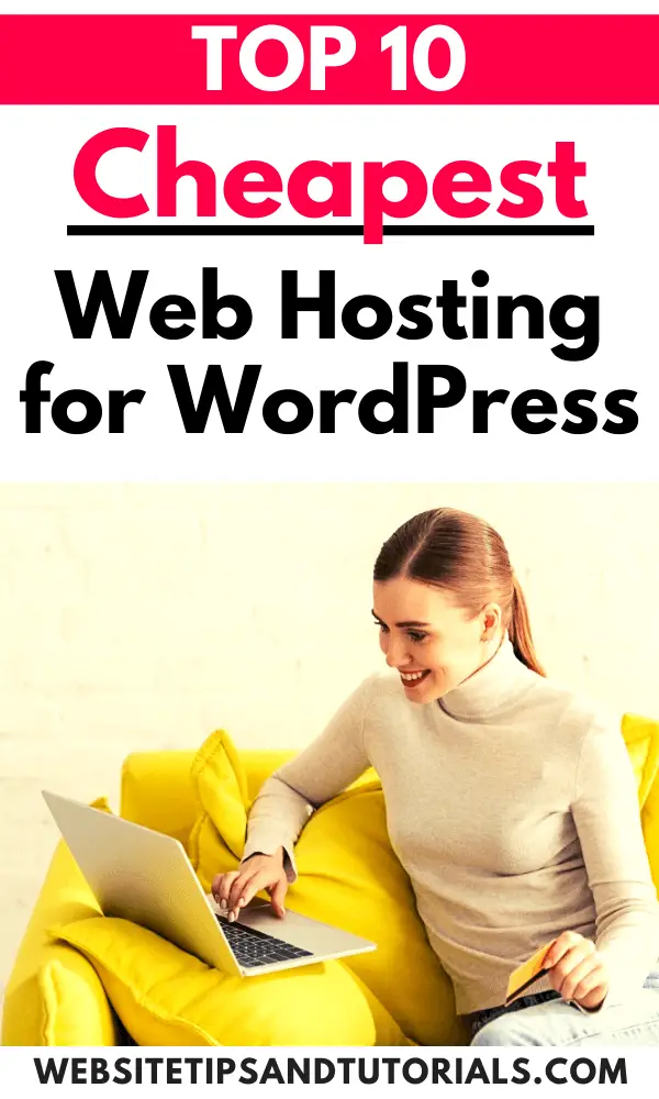 Cheapest hosting for wordpress