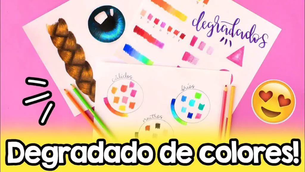 ¿cómo se degrada un color?