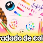 ¿cómo se degrada un color?