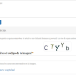 ¿cuál es el código captcha?