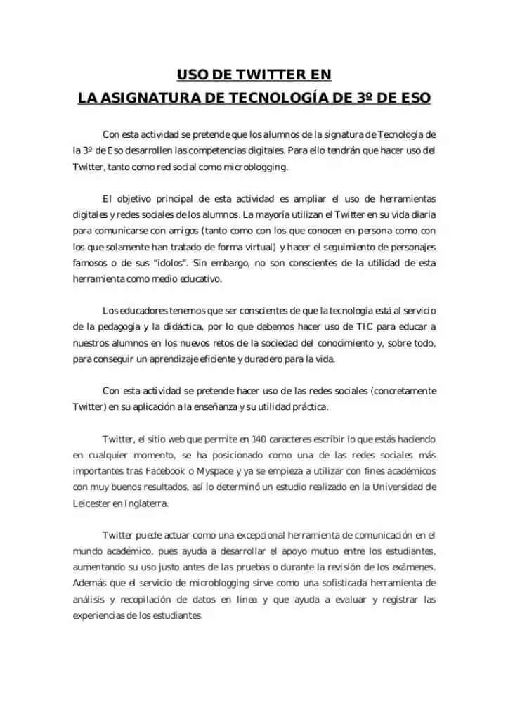 ¿cuál es el objetivo principal de twitter?