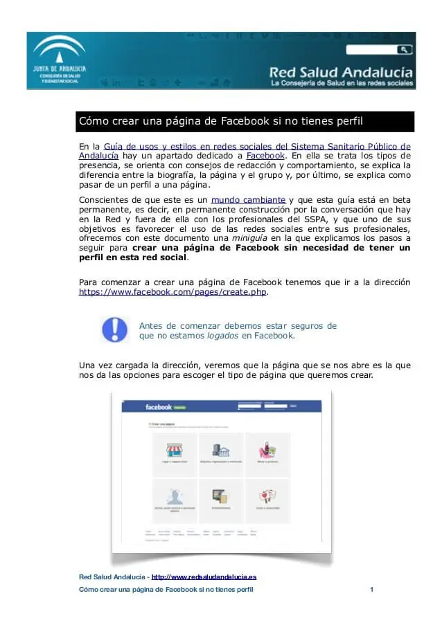 Facebook crear perfil nuevo