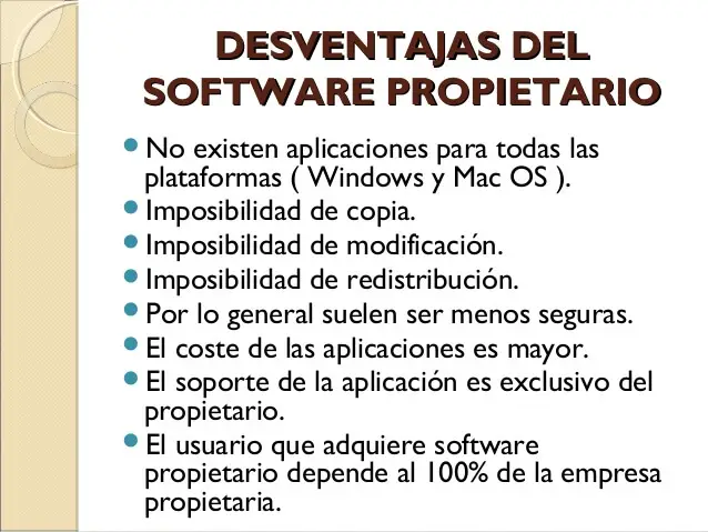 ¿qué es el software libre desventajas?