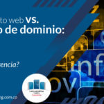 ¿qué es un registro de dominio para una página web?