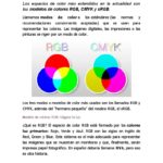 ¿qué significa los colores cmyk y los llamados rgb?