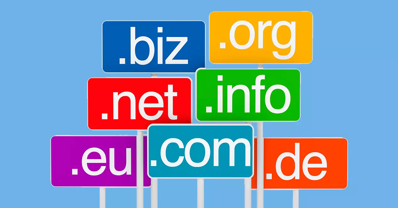 Registro de dominios web