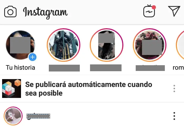 Se publicará automáticamente cuando sea posible instagram