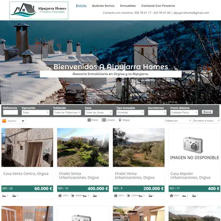 Paginas web para inmobiliarias