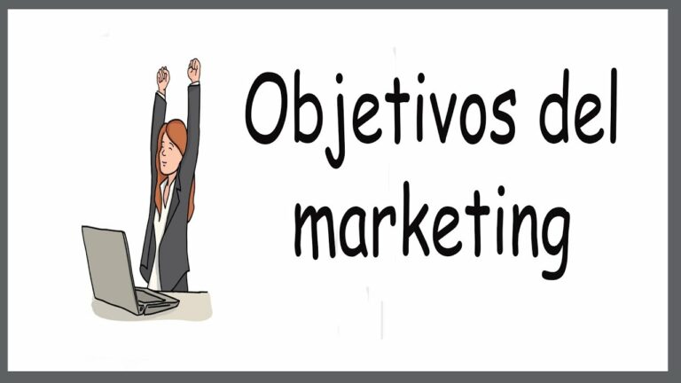 Principales objetivos del marketing