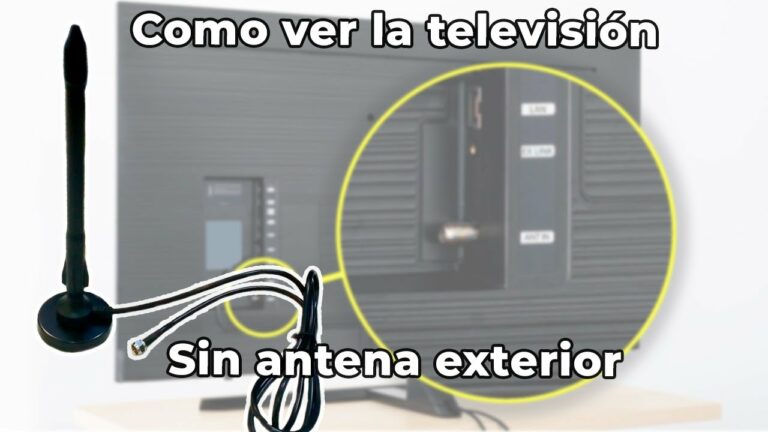 Como poner canales en smart tv sin antena