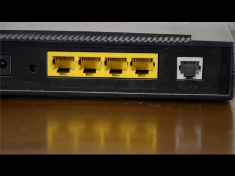 Como van los cables del router