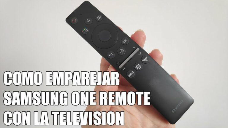 Como sincronizar mando tv samsung