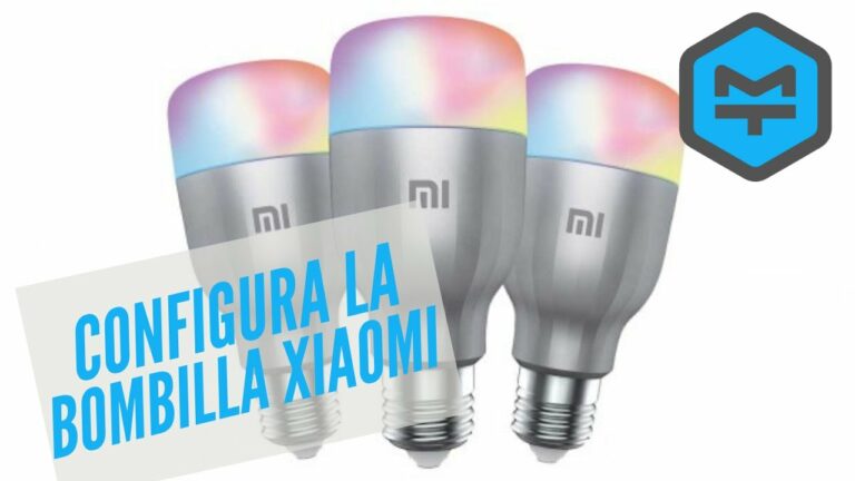 Como conectar bombilla xiaomi