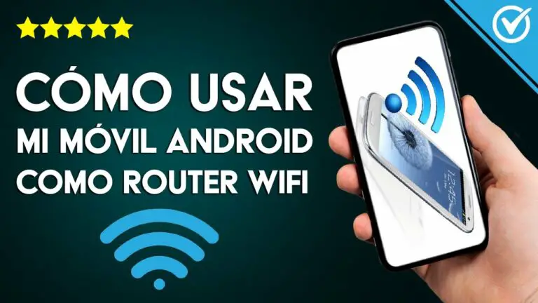 Poner movil como router