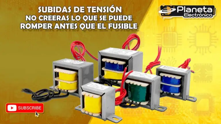 Como saber si ha habido subida de tensión eléctrica