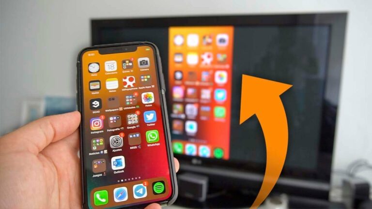 Como conectar iphone a tv sin wifi