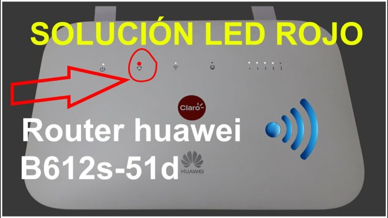 Como arreglar la luz roja del router