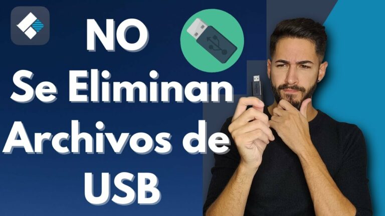 Como borrar archivos de un pendrive